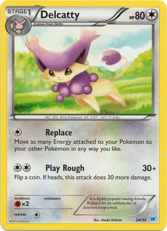 Delcatty (24/30) [XY: Trainer Kit - Latias & Latios] - Destination Retro