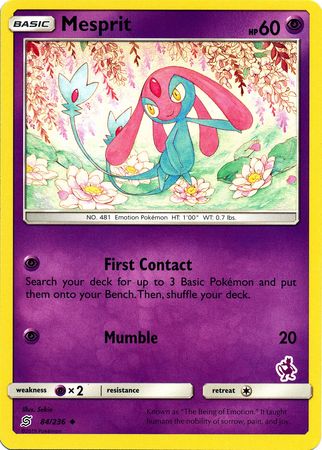 Mesprit (84/236) [Battle Academy: Mewtwo Deck] - Destination Retro