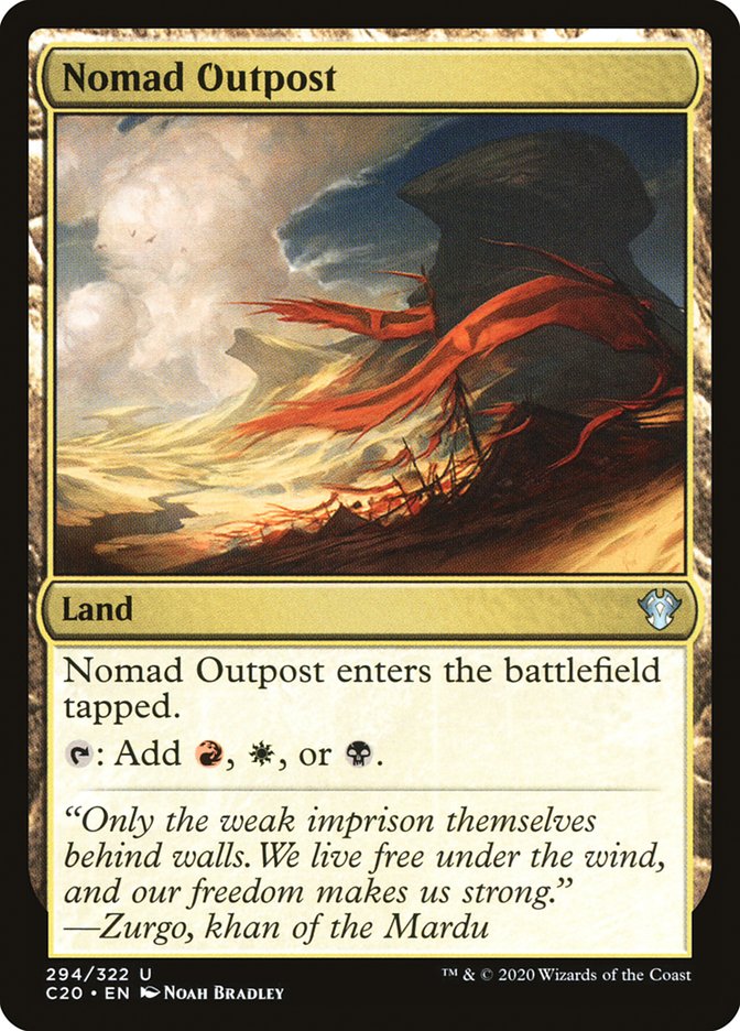 Nomad Outpost [Commander 2020] - Destination Retro