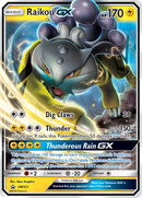 Raikou GX (SM121) [Sun & Moon: Black Star Promos] - Destination Retro