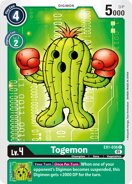 Togemon [EX1-036] [Classic Collection] - Destination Retro