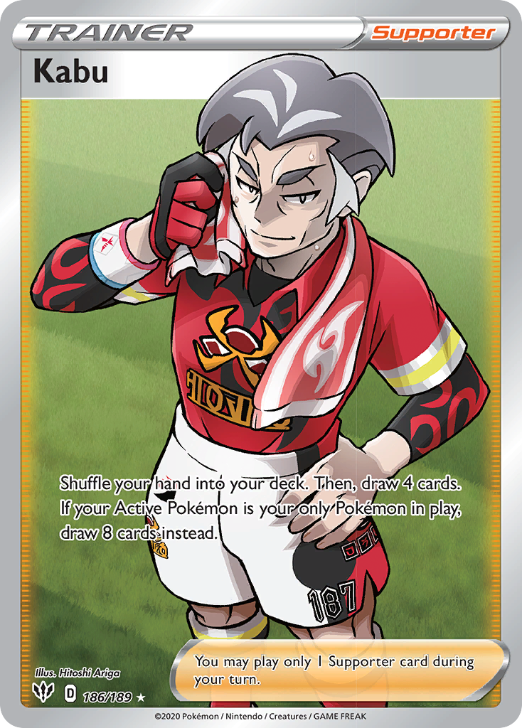 Kabu (186/189) [Sword & Shield: Darkness Ablaze] - Destination Retro