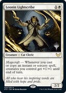 Leonin Lightscribe (Promo Pack) [Strixhaven: School of Mages Promos] - Destination Retro