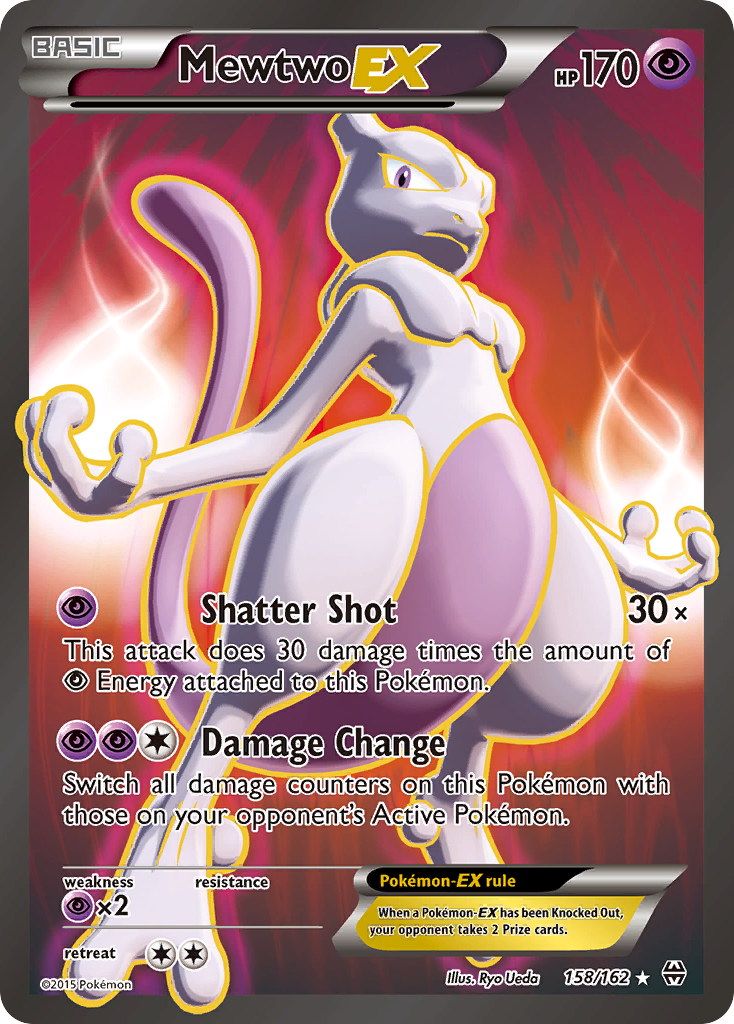 Mewtwo EX (158/162) [XY: BREAKthrough] - Destination Retro