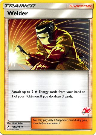 Welder (25/60) [Battle Academy: Charizard Deck] - Destination Retro