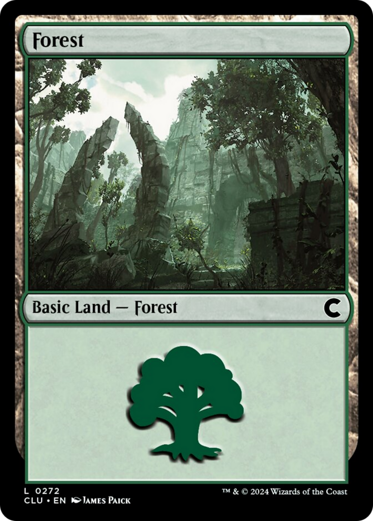 Forest (0272) [Ravnica: Clue Edition] - Destination Retro