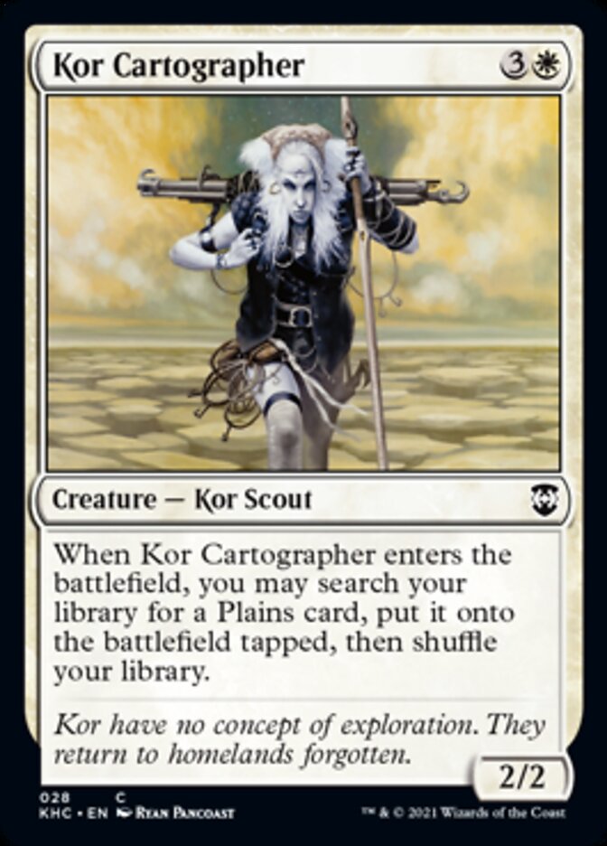Kor Cartographer [Kaldheim Commander] - Destination Retro