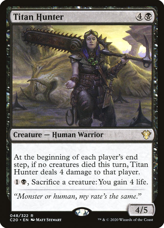 Titan Hunter [Commander 2020] - Destination Retro