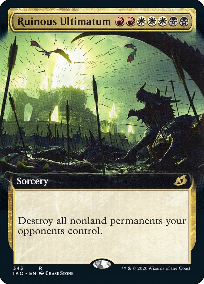 Ruinous Ultimatum (Extended Art) [Ikoria: Lair of Behemoths] - Destination Retro
