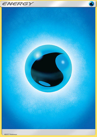 Water Energy [Sun & Moon: Base Set] - Destination Retro