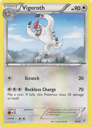 Vigoroth (28/30) [XY: Trainer Kit - Bisharp & Wigglytuff] - Destination Retro
