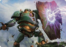 Walking Bulwark Art Card [Dominaria United Art Series] - Destination Retro