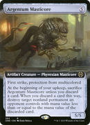 Argentum Masticore (Extended Art) [Phyrexia: All Will Be One] - Destination Retro