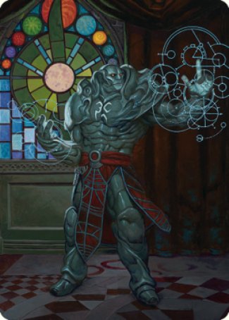 Karn, Living Legacy Art Card 2 [Dominaria United Art Series] - Destination Retro