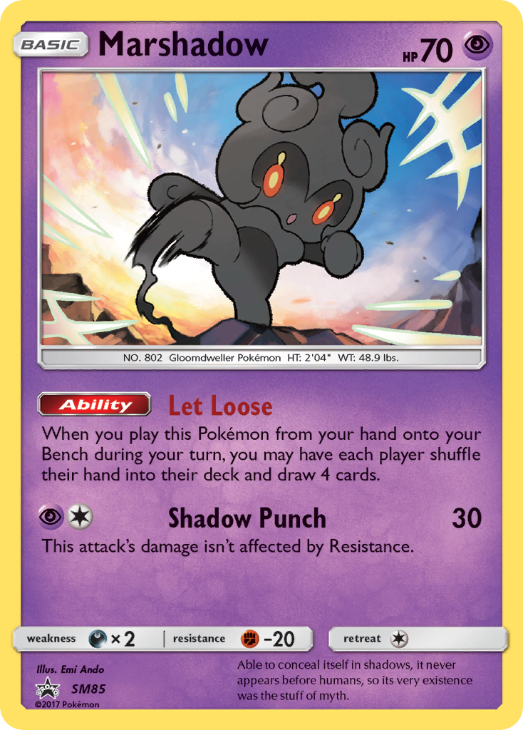 Marshadow (SM85) [Sun & Moon: Black Star Promos] - Destination Retro