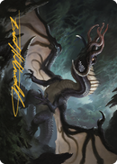 Brainstealer Dragon Art Card (Gold-Stamped Signature) [Commander Legends: Battle for Baldur's Gate Art Series] - Destination Retro