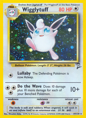 Wigglytuff (19/130) [Base Set 2] - Destination Retro