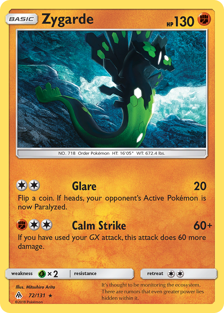 Zygarde (72/131) [Sun & Moon: Forbidden Light] - Destination Retro