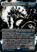Malcator, Purity Overseer (Borderless Ichor) [Phyrexia: All Will Be One] - Destination Retro