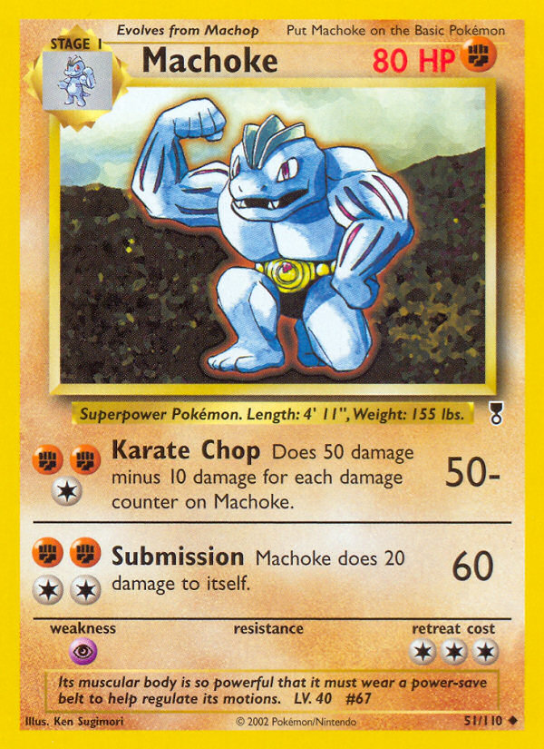 Machoke (51/110) [Legendary Collection] - Destination Retro
