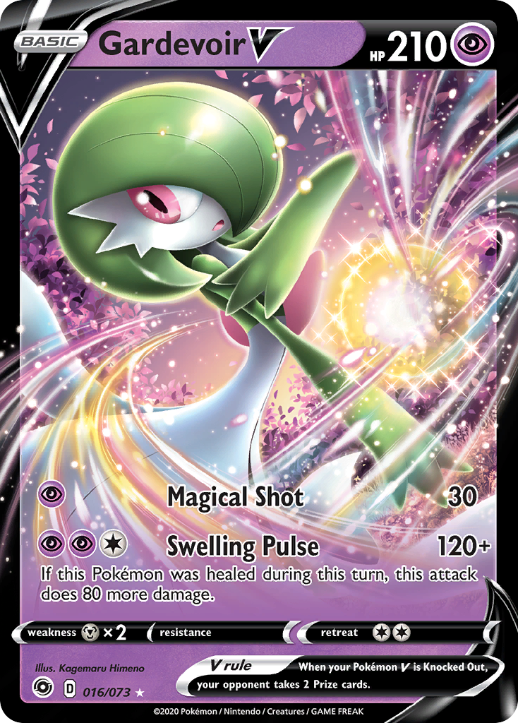 Gardevoir V (16/073) [Sword & Shield: Champion's Path] - Destination Retro