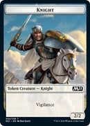 Knight // Soldier Double-sided Token [Core Set 2021 Tokens] - Destination Retro