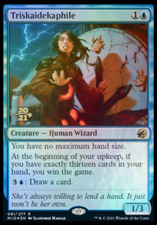 Triskaidekaphile [Innistrad: Midnight Hunt Prerelease Promos] - Destination Retro