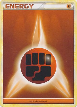 Fighting Energy (2010 Unnumbered HGSS Style Non Holo) [League & Championship Cards] - Destination Retro