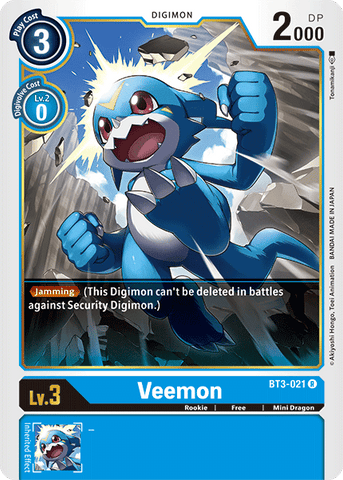 Veemon [BT3-021] [Release Special Booster Ver.1.5] - Destination Retro