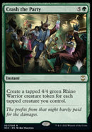 Crash the Party (Promo Pack) [Streets of New Capenna Commander Promos] - Destination Retro
