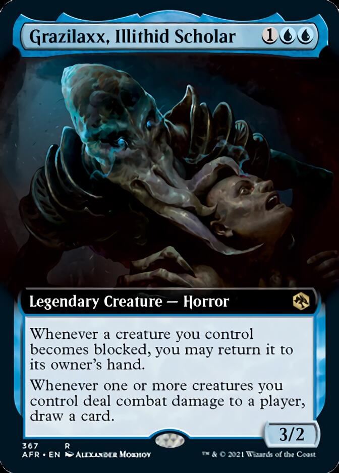 Grazilaxx, Illithid Scholar (Extended) [Dungeons & Dragons: Adventures in the Forgotten Realms] - Destination Retro