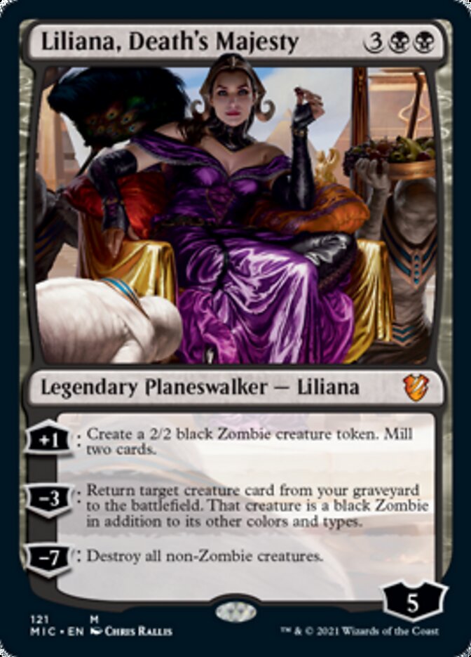 Liliana, Death's Majesty [Innistrad: Midnight Hunt Commander] - Destination Retro