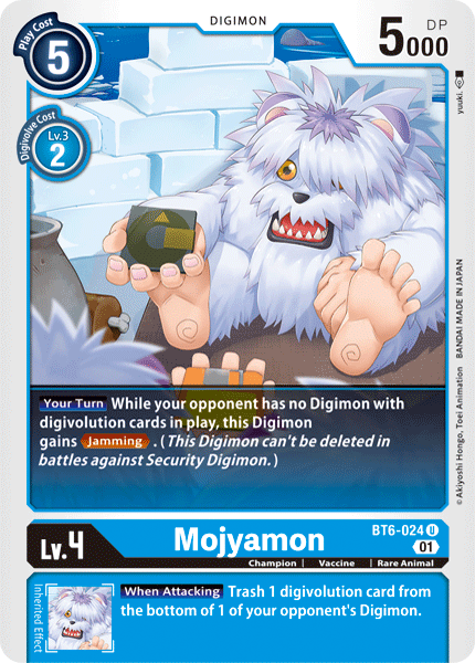 Mojyamon [BT6-024] [Double Diamond] - Destination Retro