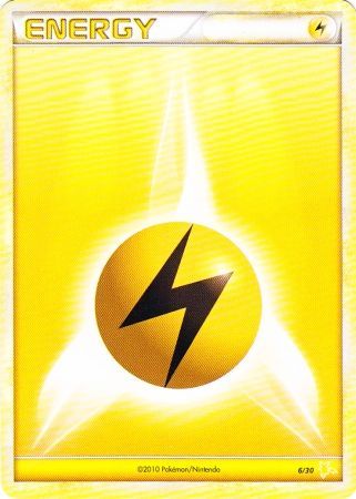 Lightning Energy (6/30) [HeartGold & SoulSilver: Trainer Kit - Gyarados & Raichu] - Destination Retro