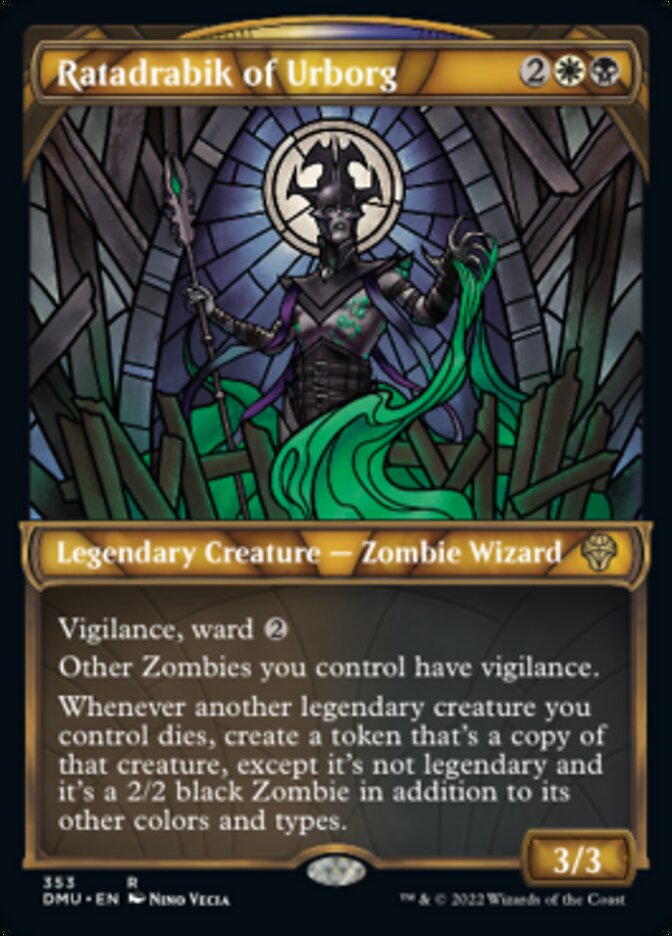 Ratadrabik of Urborg (Showcase Textured) [Dominaria United] - Destination Retro