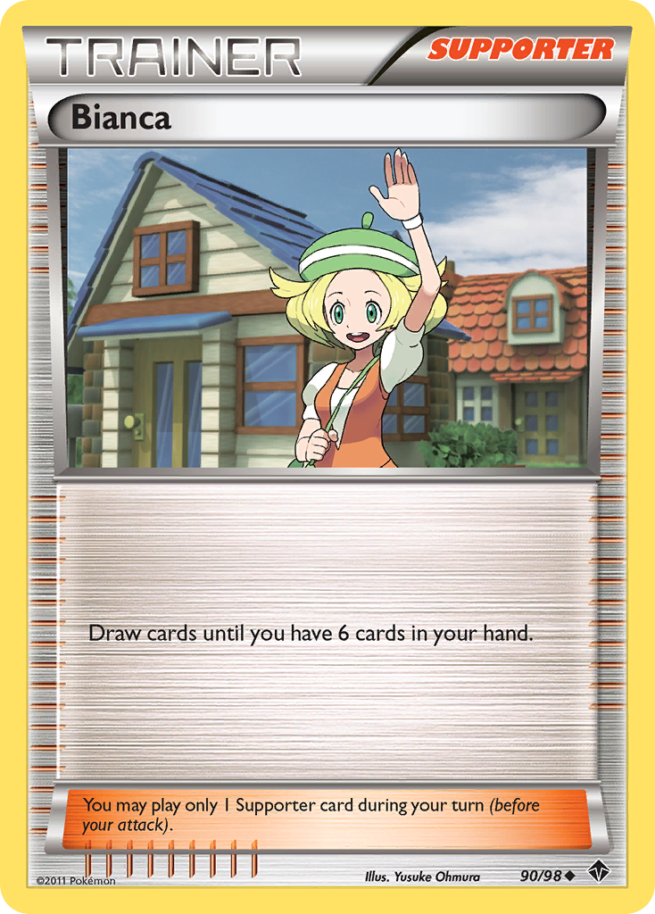 Bianca (90/98) [Black & White: Emerging Powers] - Destination Retro