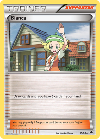 Bianca (90/98) [Black & White: Emerging Powers] - Destination Retro