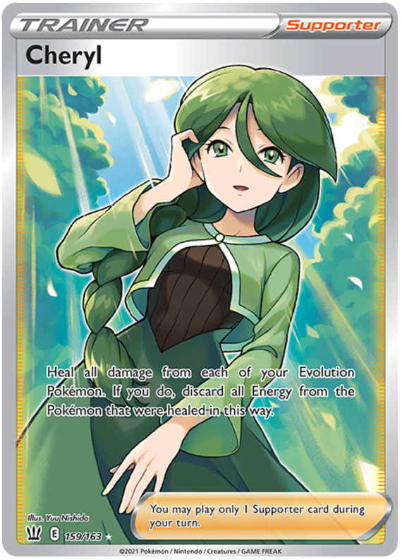 Cheryl (159/163) [Sword & Shield: Battle Styles] - Destination Retro