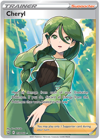 Cheryl (159/163) [Sword & Shield: Battle Styles] - Destination Retro