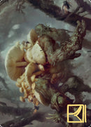 Swarm Shambler Art Card (Gold-Stamped Signature) [Zendikar Rising Art Series] - Destination Retro