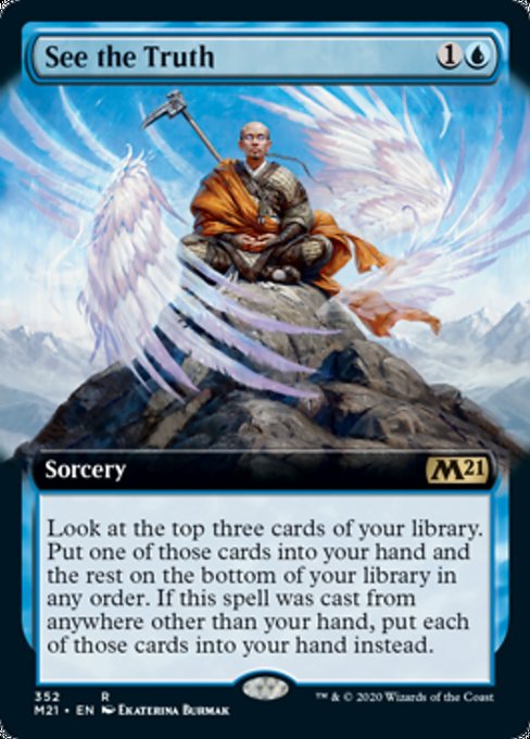 See the Truth (Extended Art) [Core Set 2021] - Destination Retro