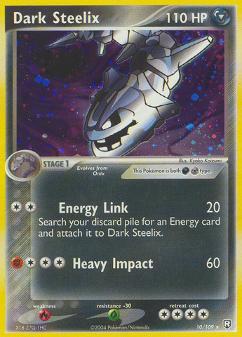 Dark Steelix (10/109) [EX: Team Rocket Returns] - Destination Retro