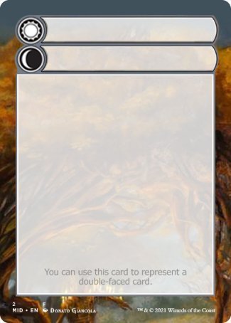 Helper Card (2/9) [Innistrad: Midnight Hunt Tokens] - Destination Retro
