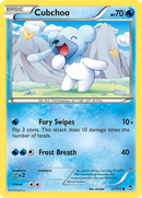 Cubchoo (21/111) [XY: Furious Fists] - Destination Retro
