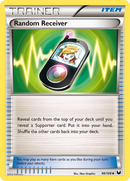 Random Receiver (99/108) [Black & White: Dark Explorers] - Destination Retro
