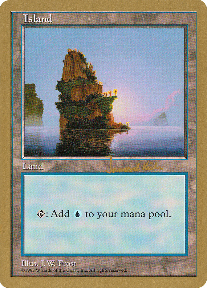 Island (jk435) (Janosch Kuhn) [World Championship Decks 1997] - Destination Retro