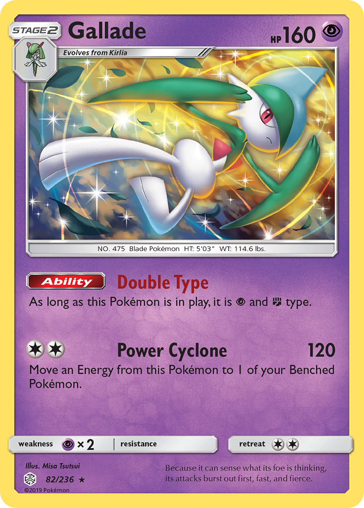 Gallade (82/236) [Sun & Moon: Cosmic Eclipse] - Destination Retro