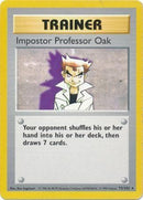 Impostor Professor Oak (73/102) [Base Set Shadowless Unlimited] - Destination Retro