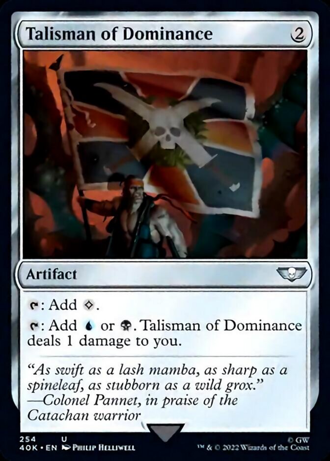 Talisman of Dominance (254) [Universes Beyond: Warhammer 40,000] - Destination Retro