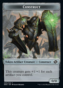 Powerstone // Construct (005) Double-Sided Token [The Brothers' War Tokens] - Destination Retro